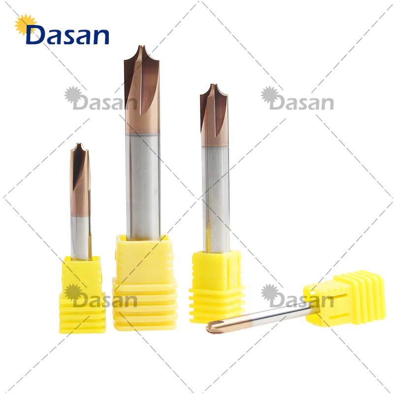 

1pcs Carbide Radius Corner Rounding Cutter End Mill CNC Tool R0.5 R1 R2 R3 R6 Chamfering Outside Radii Quarter Circle Router Bit