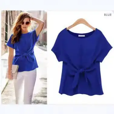 

Милая стильная женская блузка с коротким рукавом на завязках, модная кружевная блузка/шифоновый топ из других тканей, обычный рукав, цвет зимний, 2016 год
