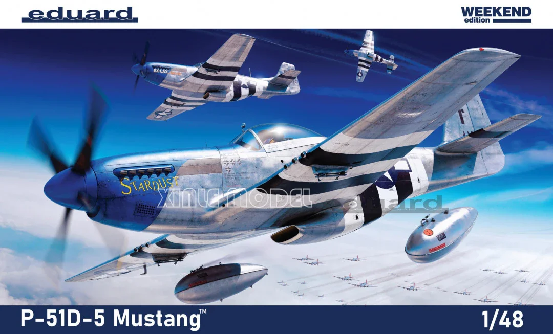 

Пластиковый сборный набор для модели самолета Eduard 84172 P-51D-5 Mustang 1/48