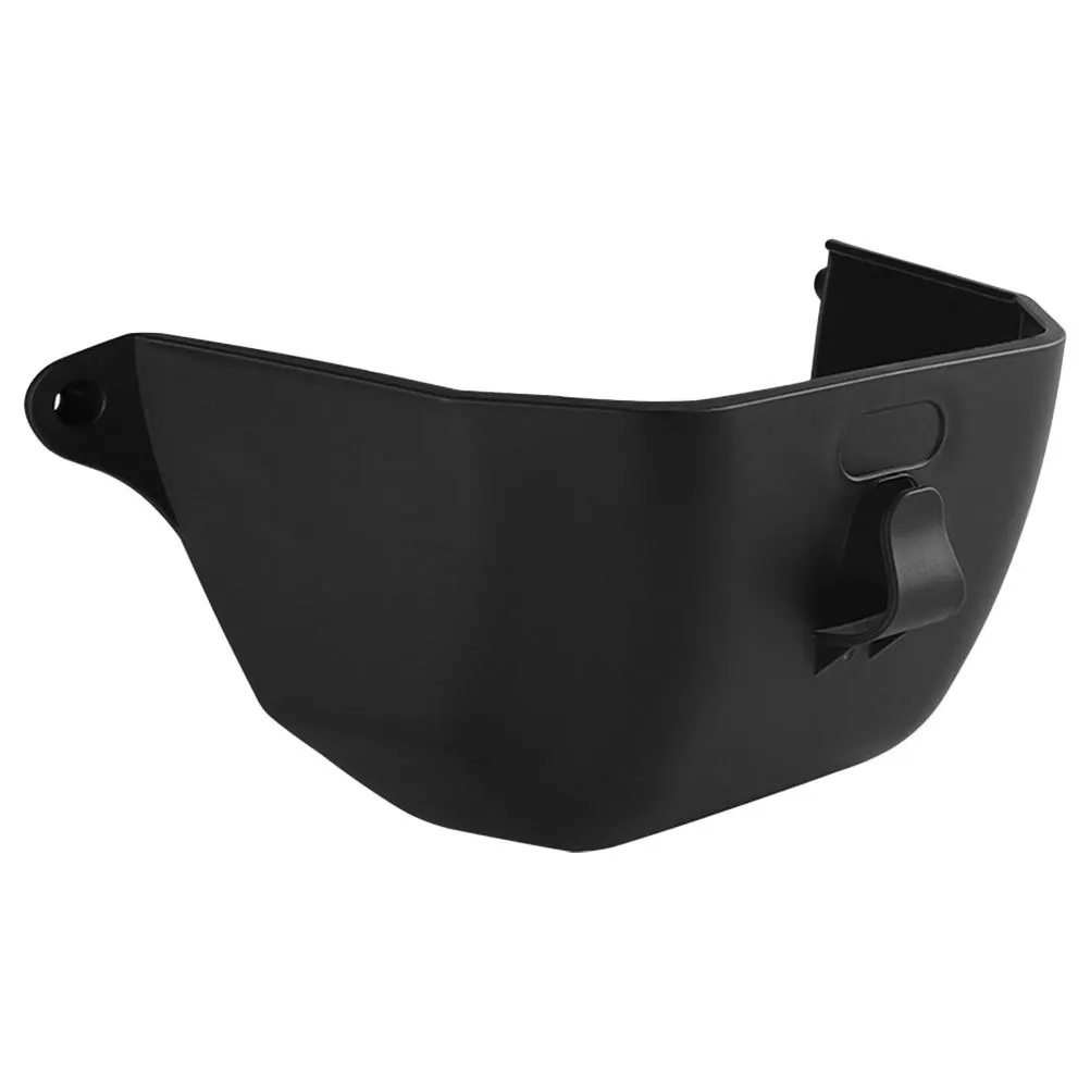 

Front Storage Box for Electric Bike Large Capacity Durable Plastic Black Color Suitable Shopping Travel Electromobile Holder