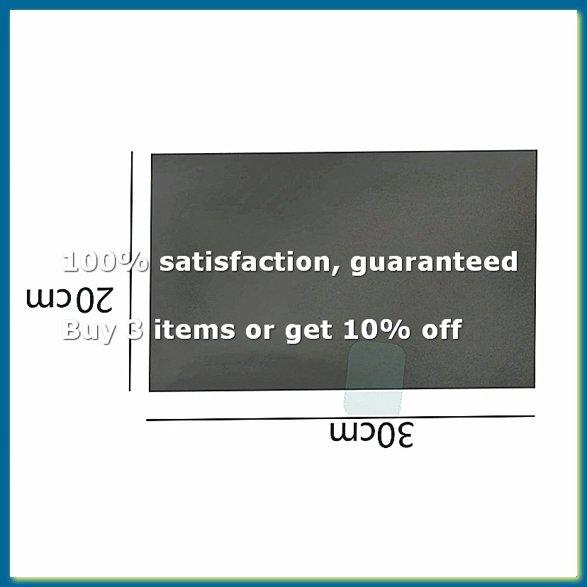 Linear Polarizer Film LCD/LED Polarized Filter Polarizing Film Sheet for Polarization Photograph 5PCS (with Adhesive)-AD33