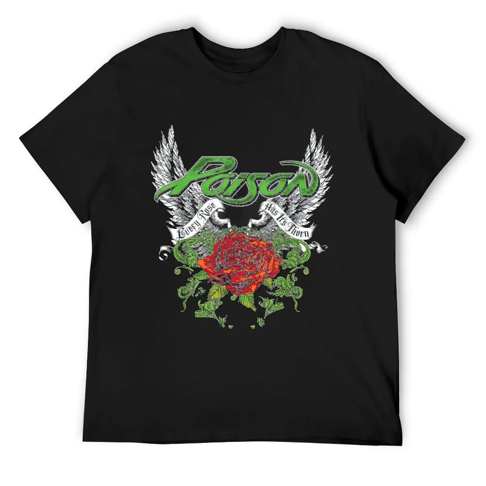 

Every Roses Has Its Poison T-Shirt hippie clothes vintage clothes vintage t shirts summer 2025 mens tall t shirts