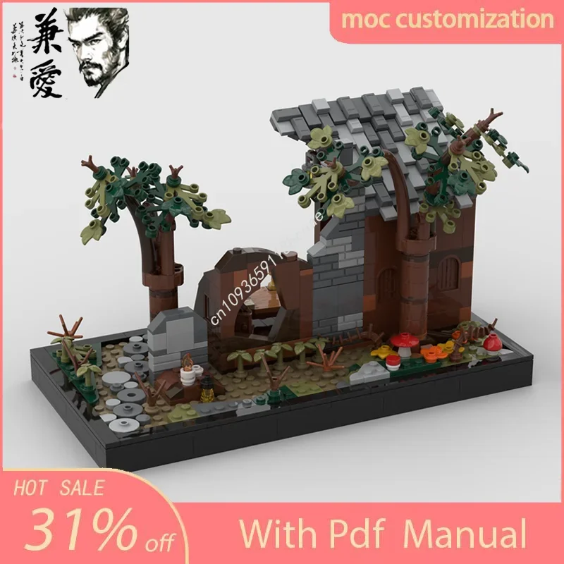 

Moc Medieval Dungeons D&D Vampire Diorama Modular Building Blocks Creative Assembly Educational Bricks Toy s Holiday Present