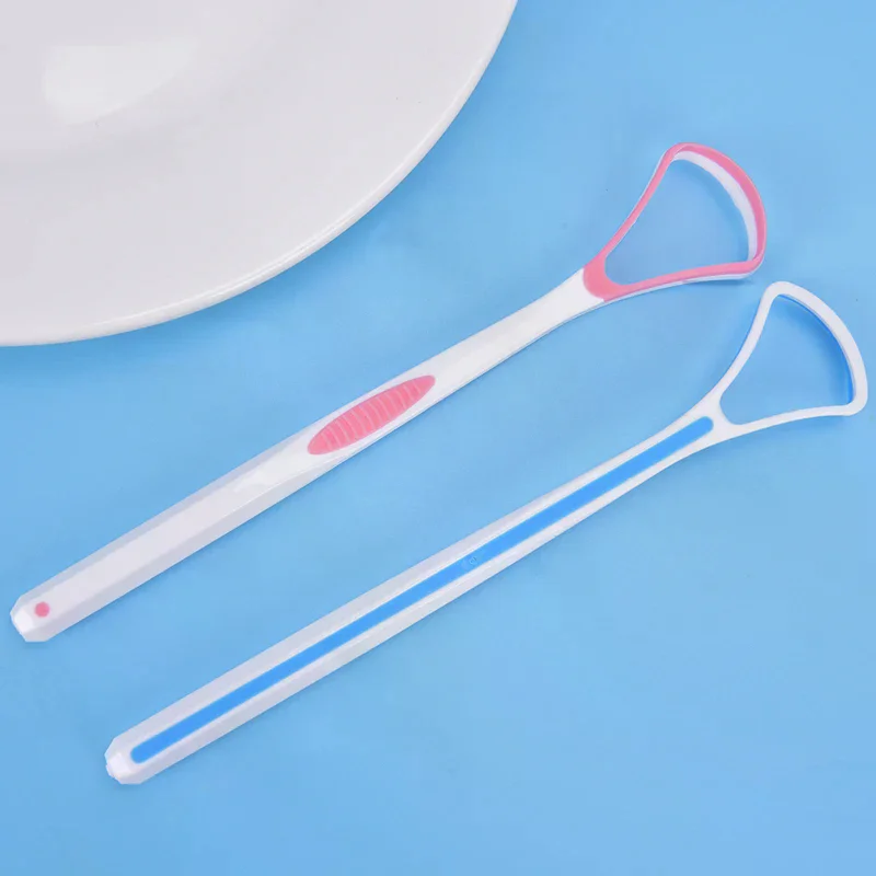 

1PCS Tongue Scraper Soft Silicone Tongue Brush Cleaning The Surface of Tongue Oral Cleaning Brushes Cleaner Fresh Breath Health
