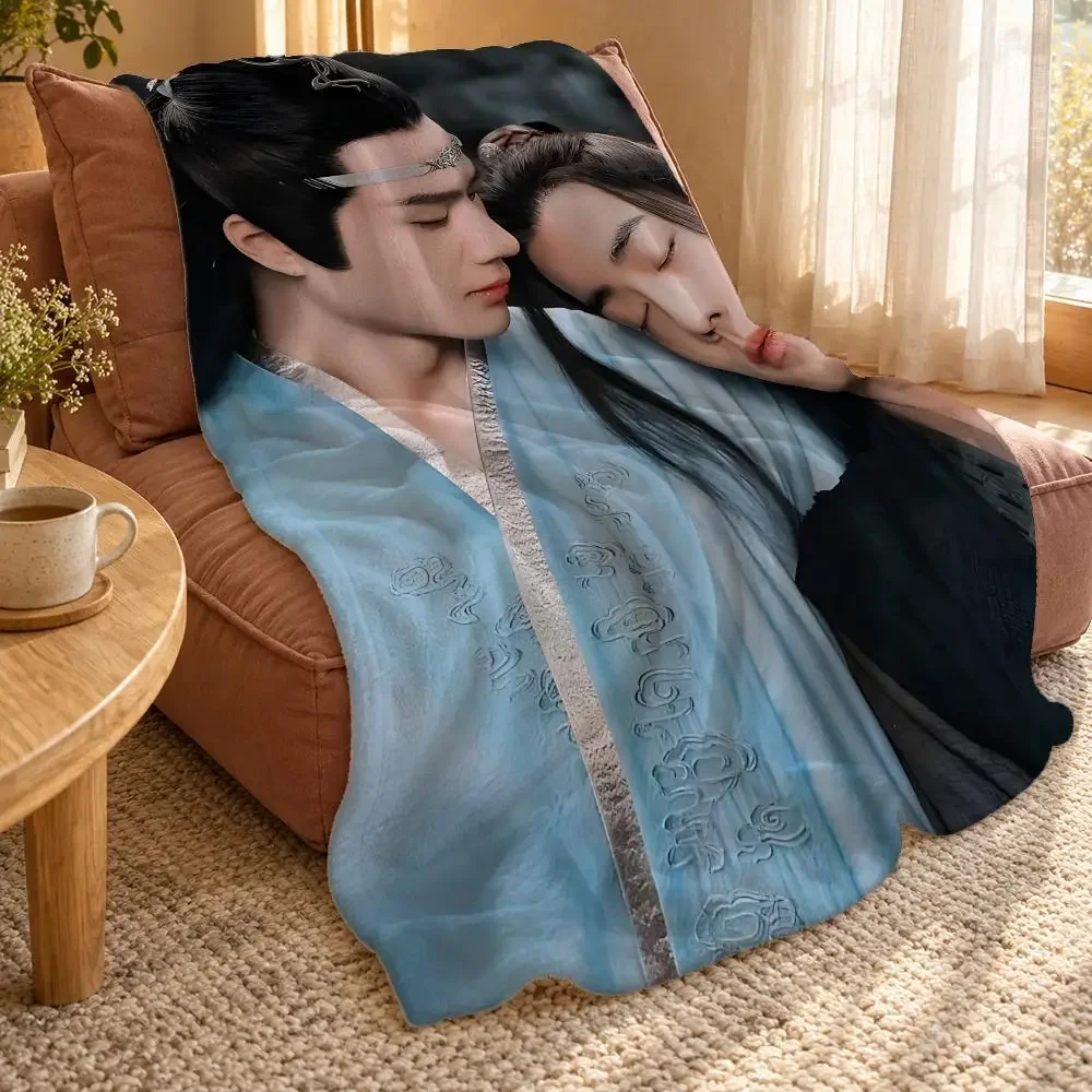 The Untamed Throw Double Sided Flannel Throw Blanket Soft Travel Camping Sofa Bed Home