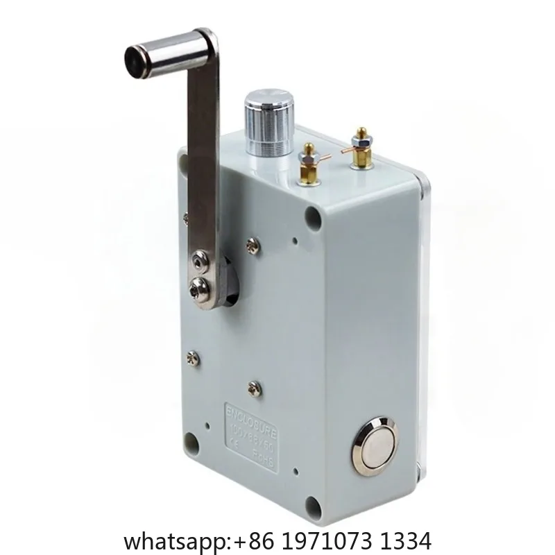 Hand Crank Generator, Portable Emergency USB Charger , Compact Survival Light Gear for Outdoor Camping