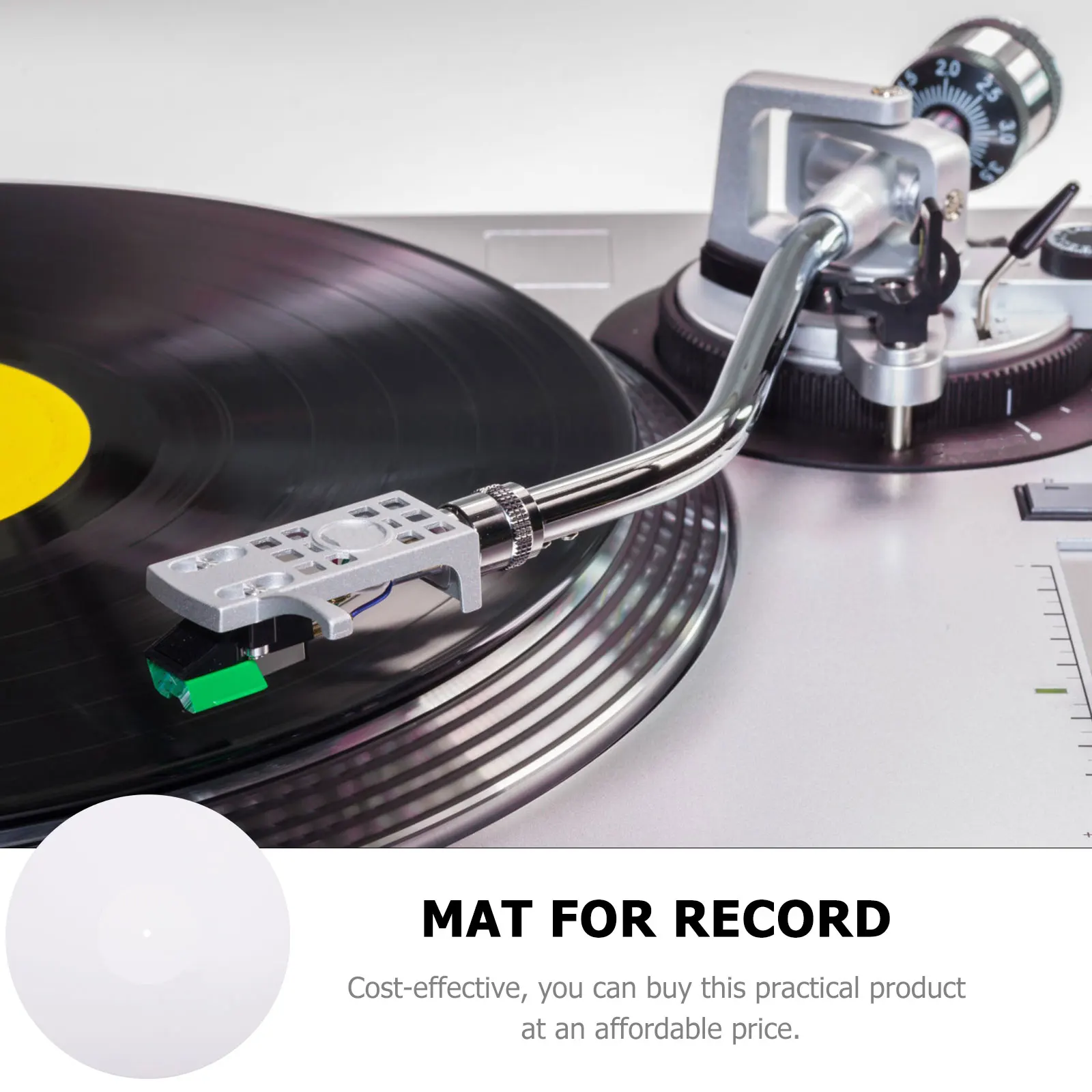 Acrylic Record Pad Anti-interference Mat Vinyl Turntable Player Platter Disc Protective High Quality