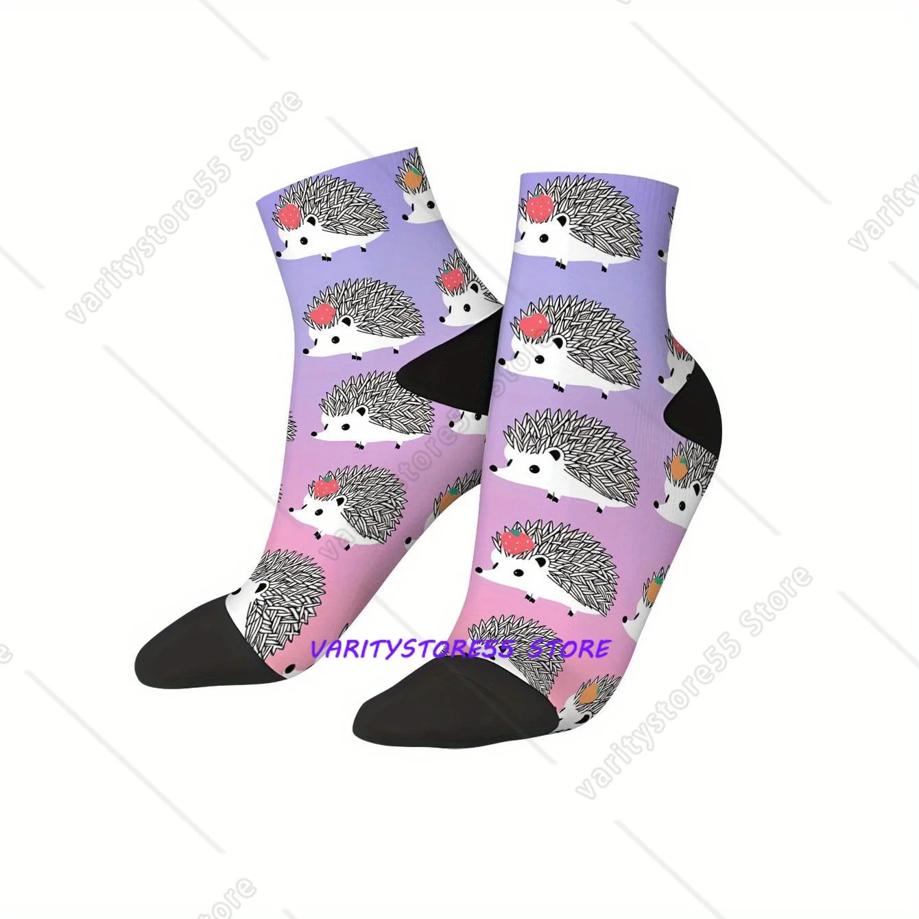 

Носки Hedgehogs Socks Harajuku, впитывающие пот, всесезонные носки, аксессуары для мужчин и женщин, подарки
