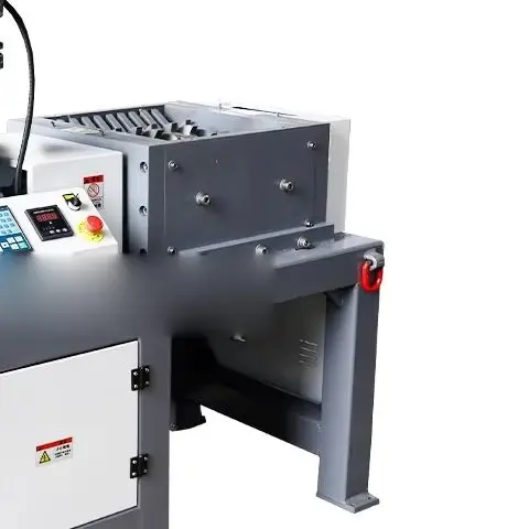 330 Type Hydraulic Single Axis Shredder Industrial Crusher, Film Woven Bag Garbage Machine Head Material Crusher