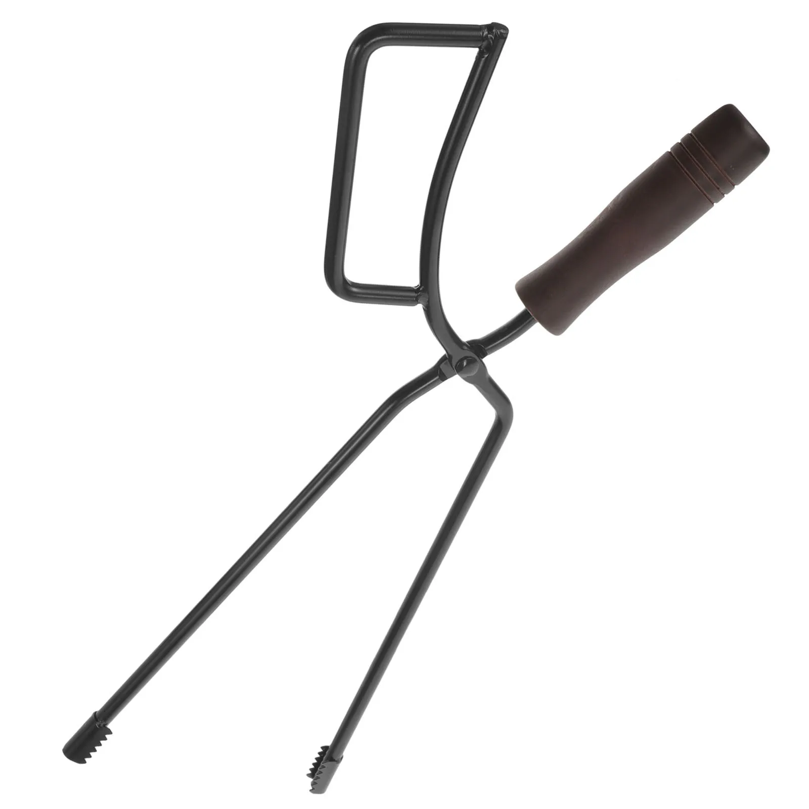 

Charcoal Grill Tongs Outdoor Fire Lighter Chimney Starter Log Claw Cooking Tool Carbon Steel Camp Pit Accessories Lengthened