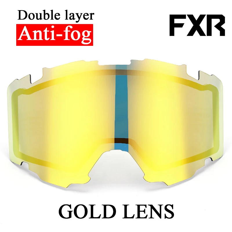 FXR Motocross Glasses Replace Lens Offroad Motorbike ATV Motorcycle Goggles Color Lens Helmet Glasses Lens Accessories Spare Len