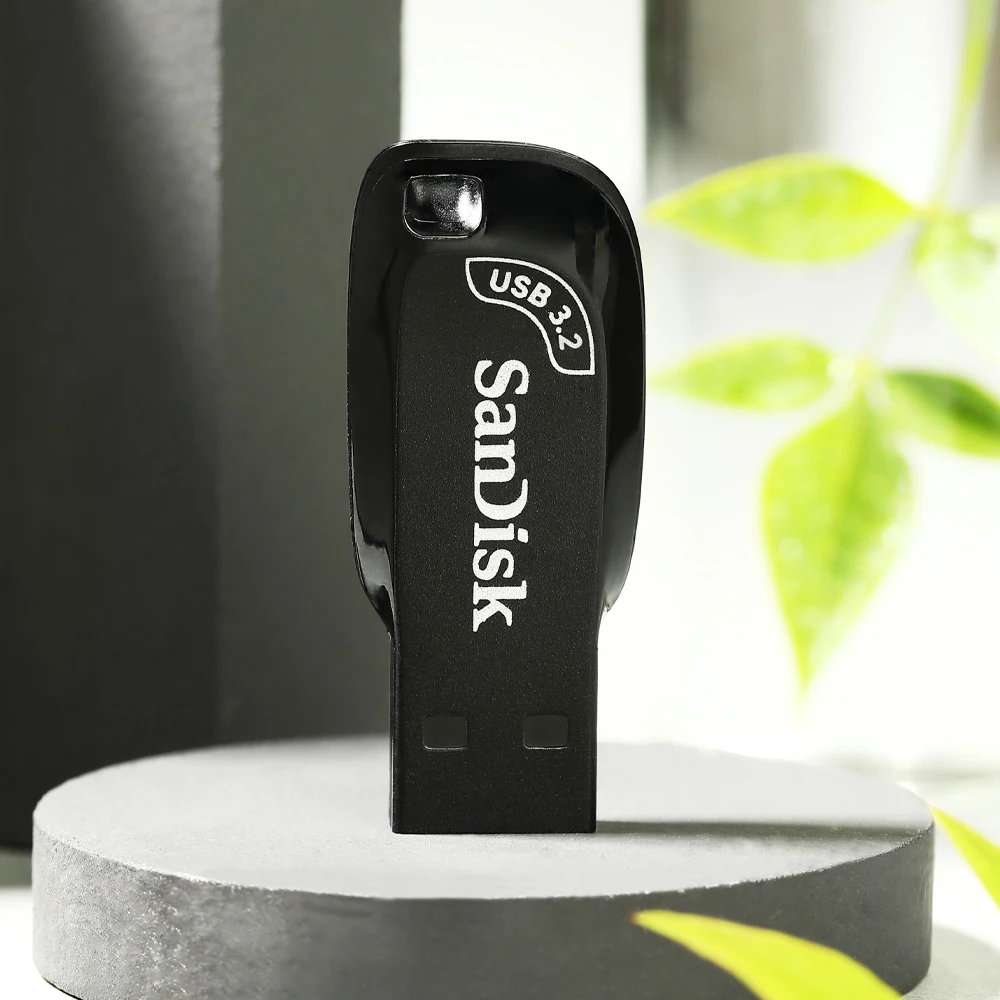 SanDisk USB3.2 Flash Drive 32GB 64GB 128GB 256GB Pen Drive Up to 100M/s Memory Stick Pendrive U Disk Transmemory Flash Disk Z410