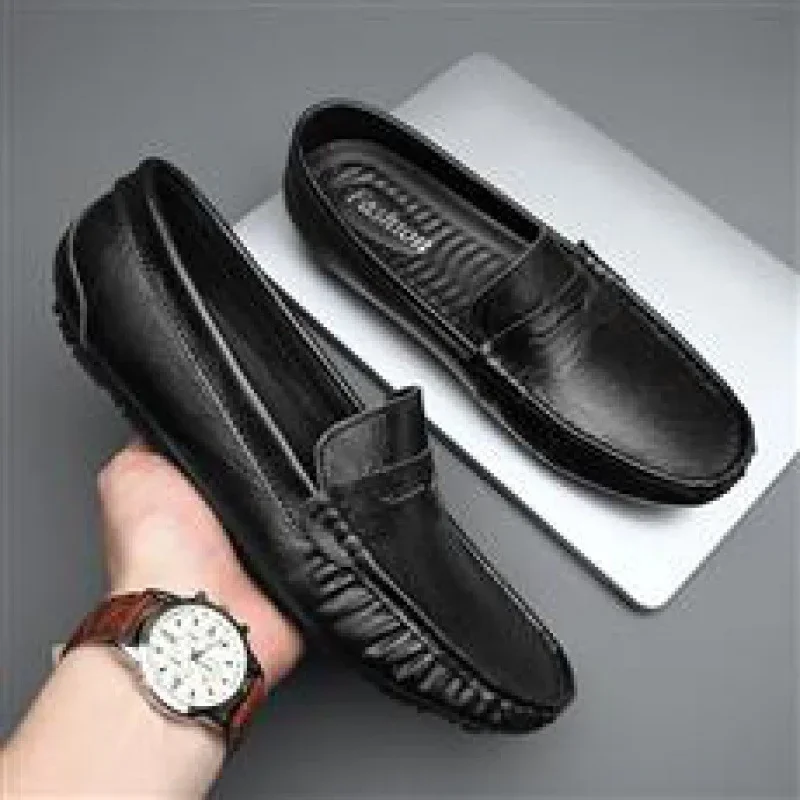 

Handmade Men's Shoes 2024 New Top Layer Cowhide Popular Breathable Leather Men's Leather Shoes