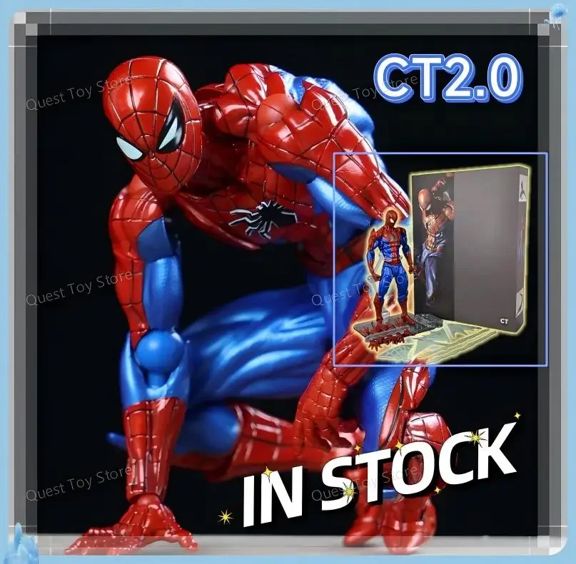

ГОРЯЧАЯ НОВИНКА: Фигурка Человека-паука 2.0 от Ct Toys, серия Amazing Yamaguchi, агент Веном, Mafex, аниме-фигурка, индивидуальные подарки, игрушки