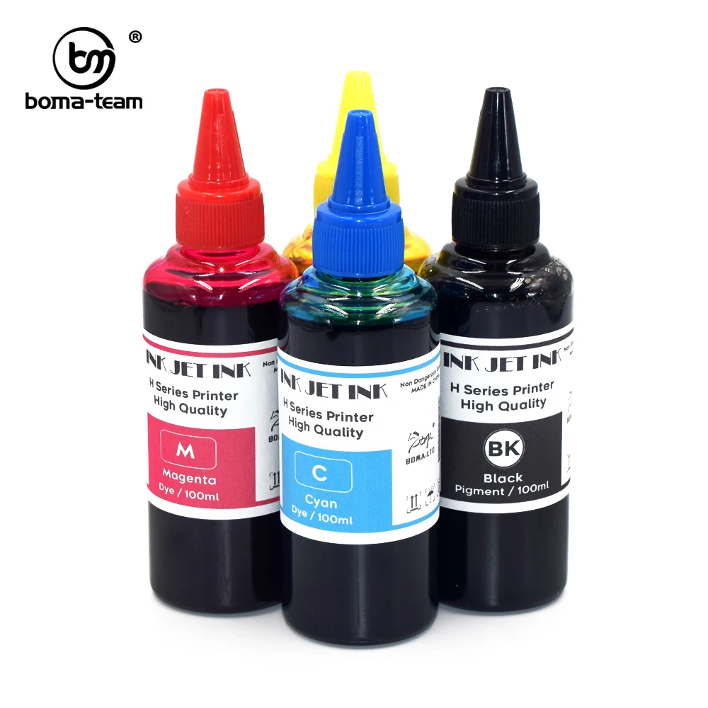 84 85 100ML X 6Colors Water-Based Refill Dye Ink For HP Designjet 30 90 120 130 HP84 HP85 Inkjet Plotters