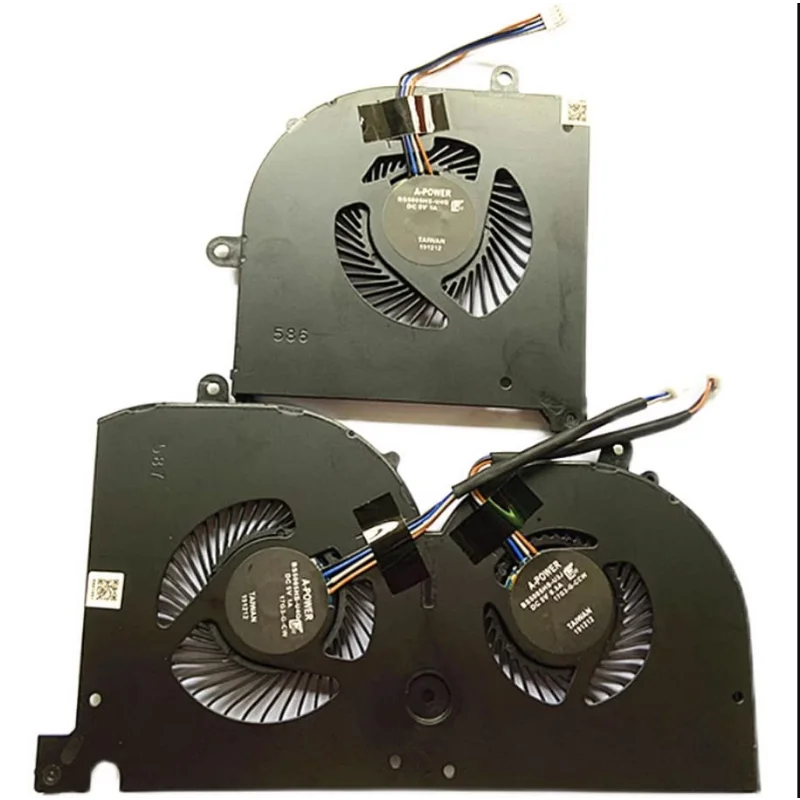 Imagem -02 - Ventilador Cpu e Gpu para Msi Gs75 P75 Ws75 Ms17g1 Ms-17g2 Ms-17g3 p n: Bs5005hs-u3i Bs5005hs-u3j Ms-17g1 Ms-17g2