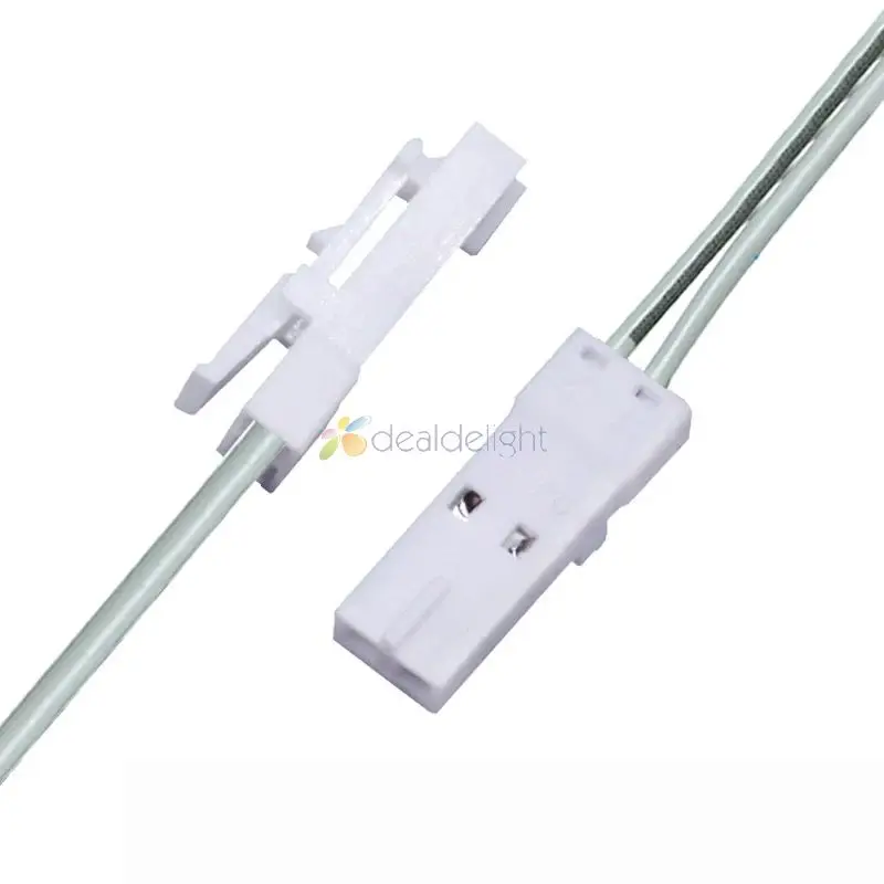 2Pin DuPont Connector Cable 2.54mm Male Female Connection Line Cabinets Wardrobe Power LED Strip Extension Docking Wire 2PCS