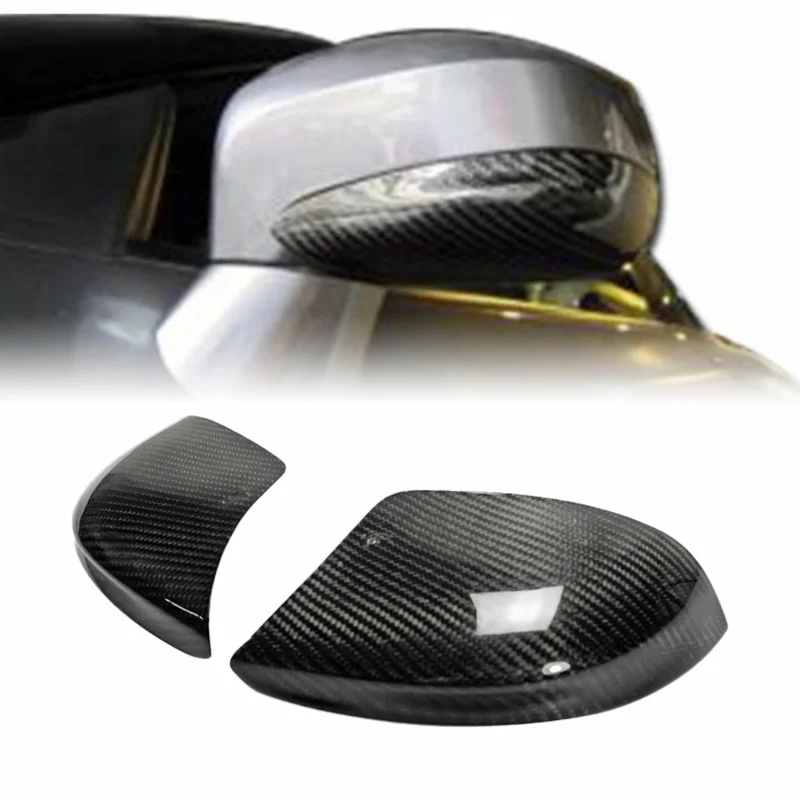 

suitable forNew EPR Carbon Fiber Side Mirror Cover GT-R R35 (2008-2016) Made of Dry Carbon Fiber Black