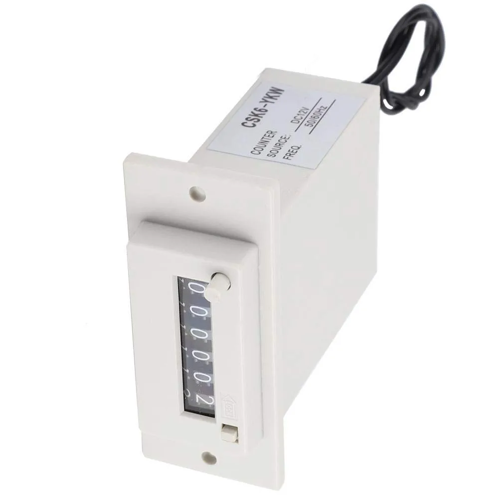 Versatile and Wide Application Electromagnetic Counter 6 Digit 0 999999 for National Defense Agriculture Food Printing