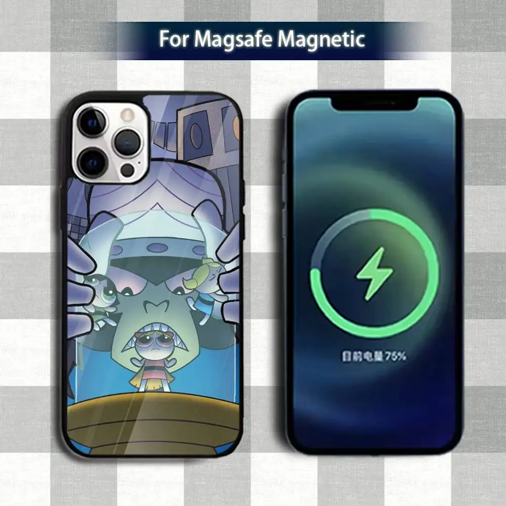 漫画 M-MojoS ジョジョ-E 電話ケース iPhone 13、12、15、17、11、16、14、Pro、Max、Plus、Mini、Magsafe、磁気ワイヤレス充電ケース用