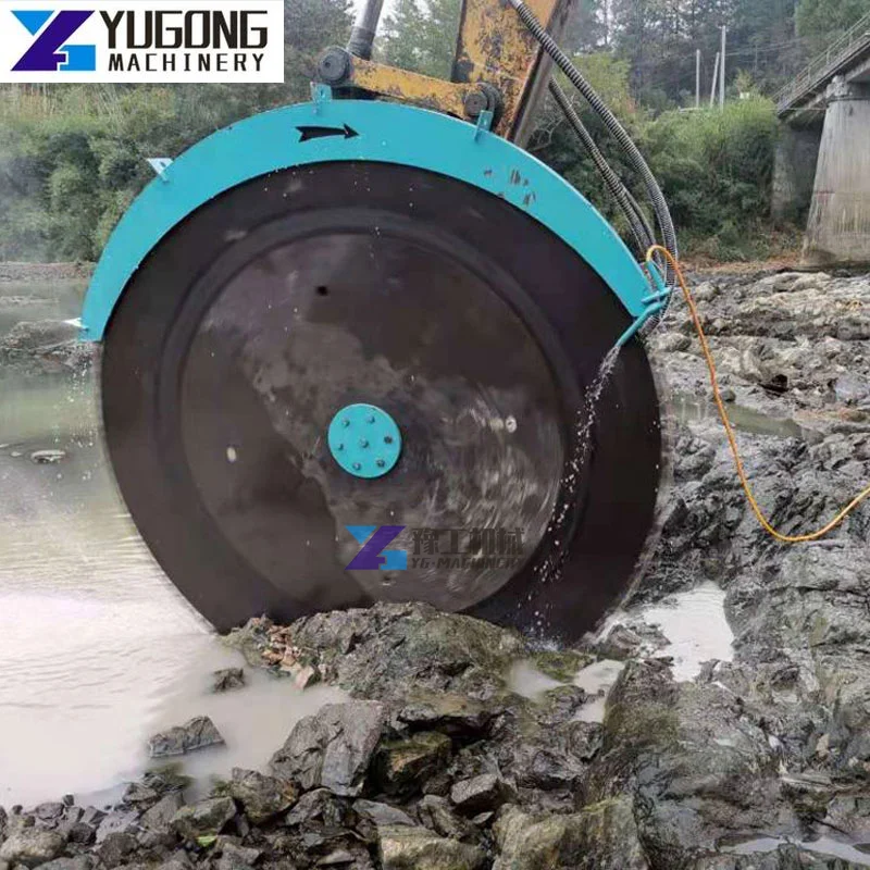 Hot Sale Stone Cutting for Excavator Can Quickly Cut Hard Geology Excavator Rock Saws Can Cut Reinforced Concrete