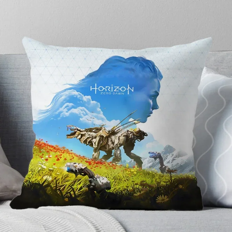 Horizon Forbidden West Pillowcase Decorative Sofa Case Bed Pillow Cover Aloy Home Decor Car Cushion Cover Pillow Case 45*45cm