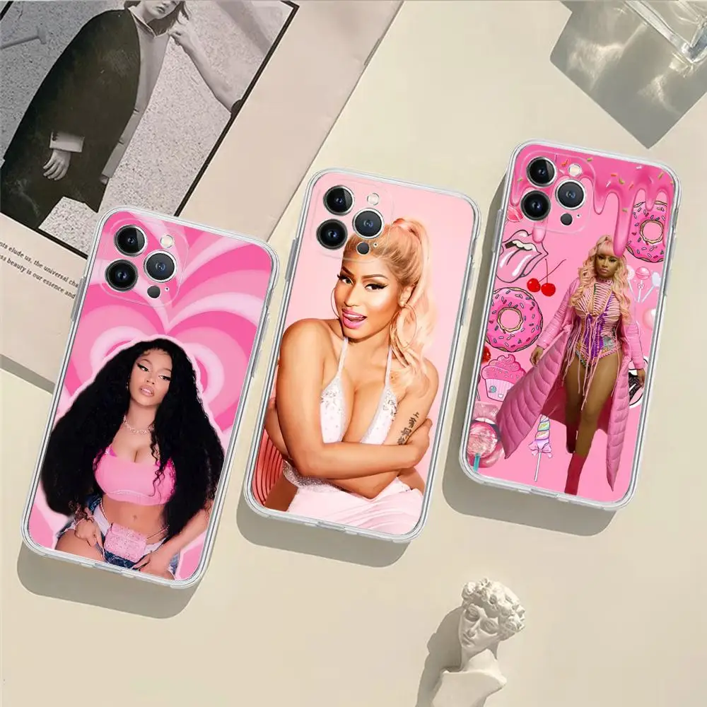 Queen N-Nicki M-Minaj Phone Case Silicone Soft for iphone 15 14 13 12 11 Pro Mini XS MAX 8 7 6 Plus X XS XR Cover