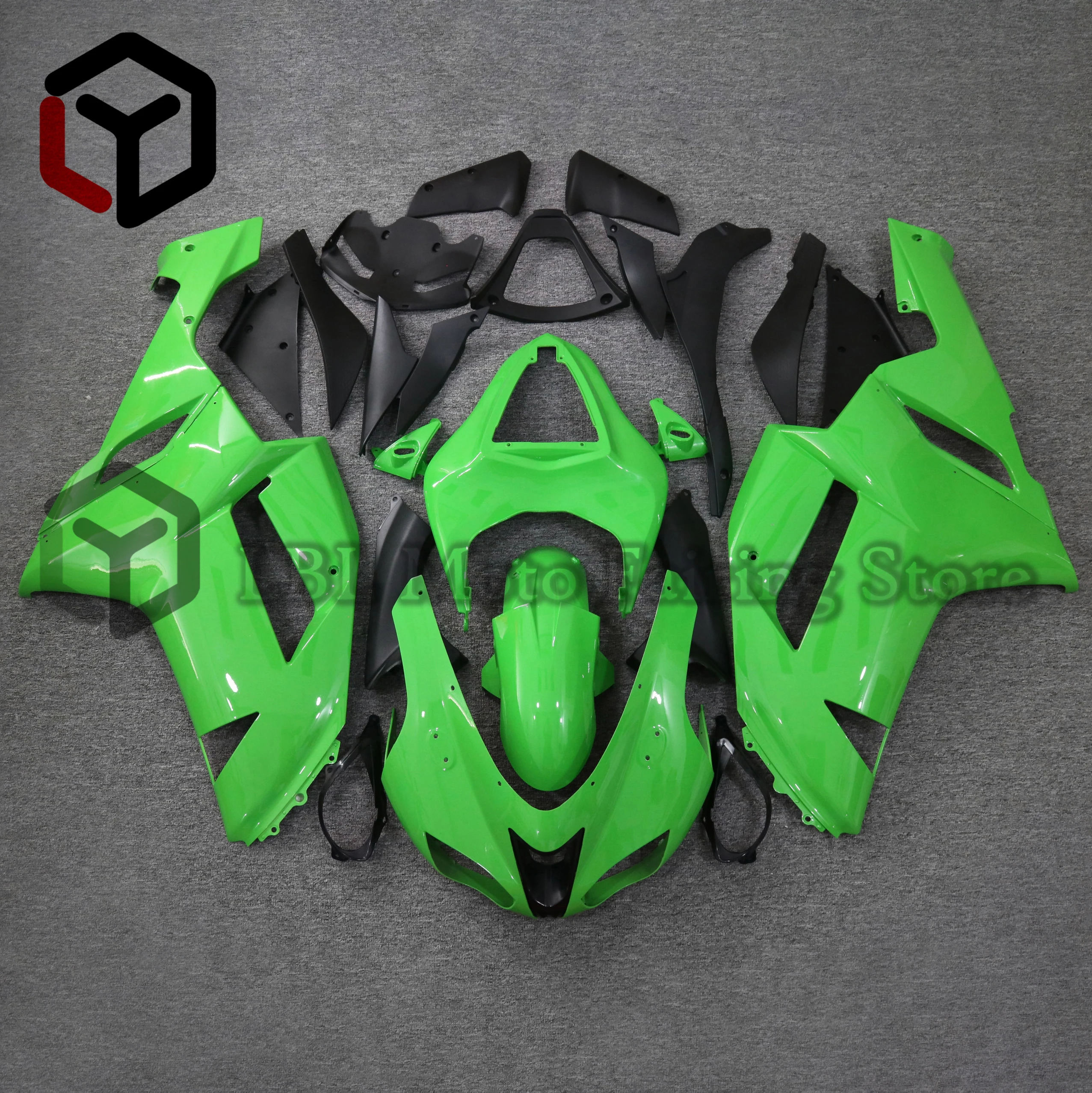 For Kawasaki Ninja636 ZX-6R 2007 2008 Motorcycle Full Body Fit Fairing For Kawasaki ZX6R Ninja636 2007 2008 Full Fairing