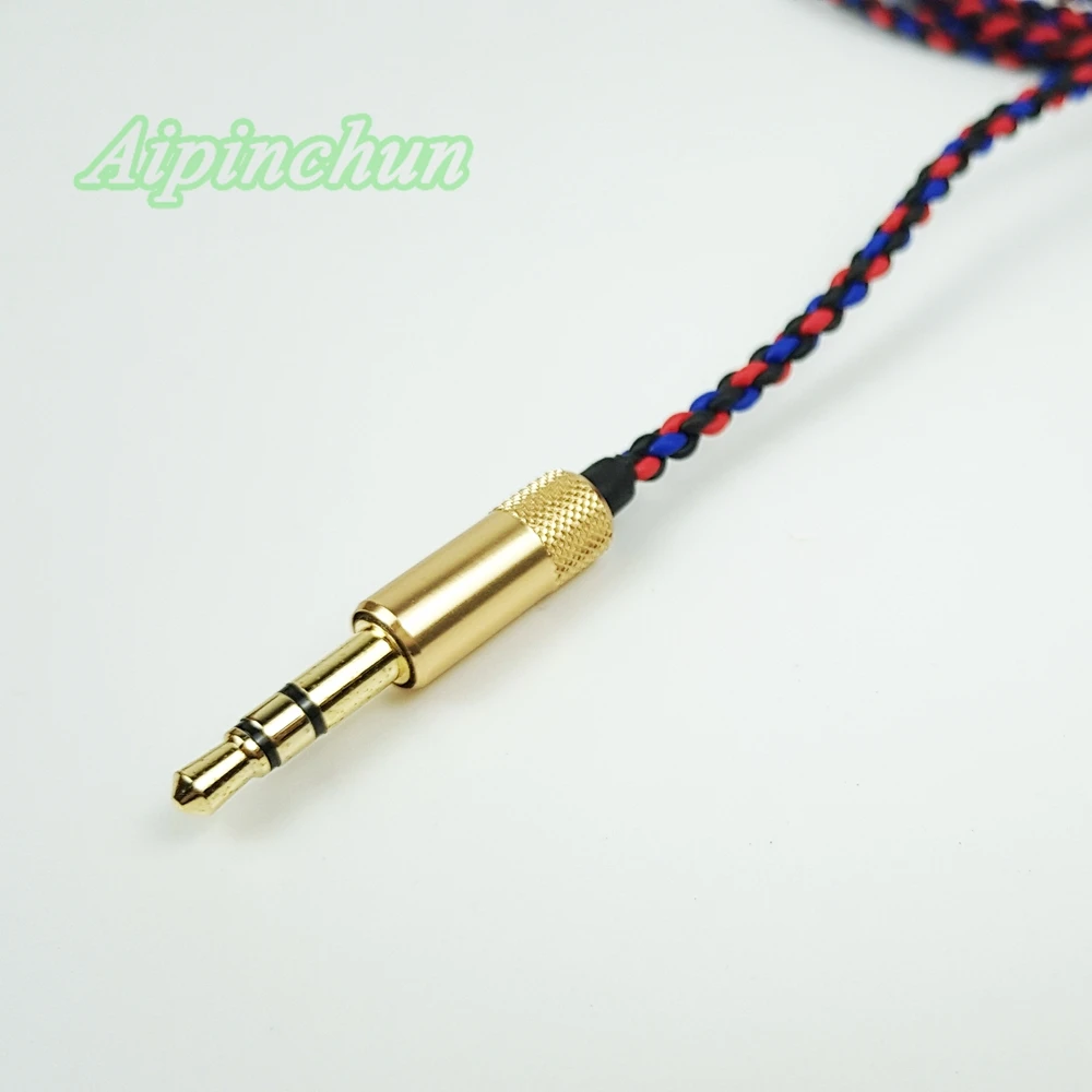 3-полюсный штекер 3,5 мм, мягкий Восьмиядерный провод «сделай сам», ТПЭ плетеный кабель для наушников, ремонт наушников