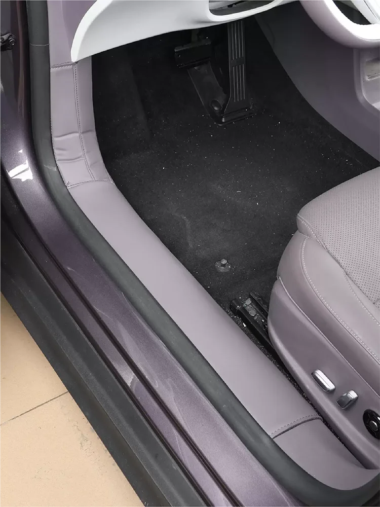 For Changan Qiyuan Nevo A06 2026 2027 Door Sill Protectors Welcome Pedals Thickened Leather Anti-stepping Interior Accessories