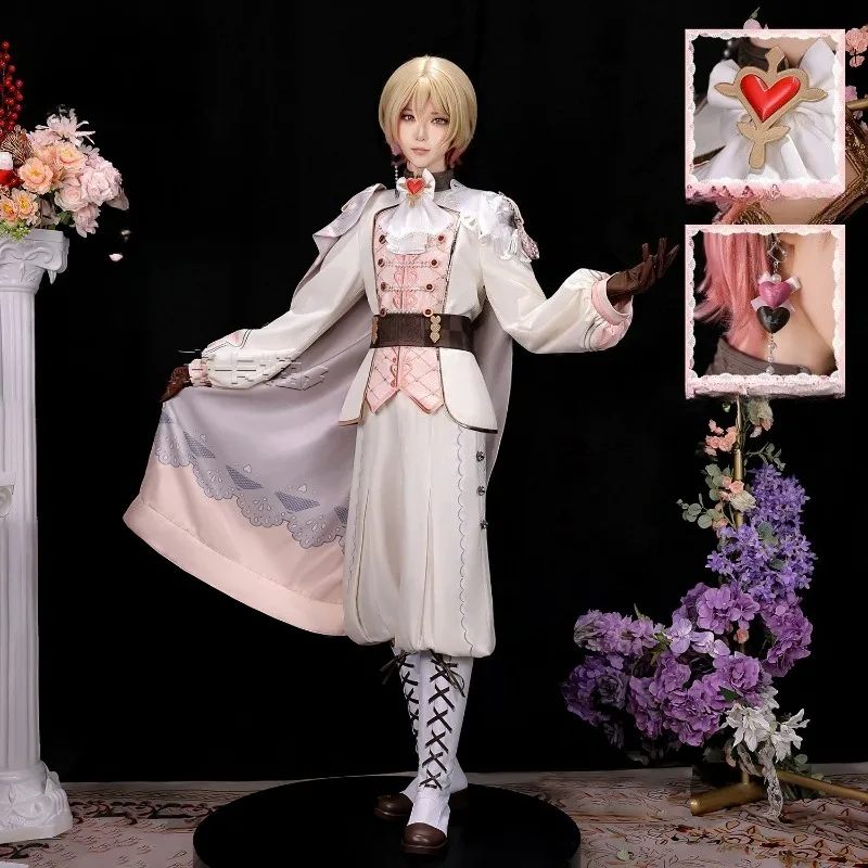 

Tenma Tsukasa Valentine's Day Unifrom Full Set for Women Men Anime Cosplay Costume Halloween Christmas Stage Party Role-Playing