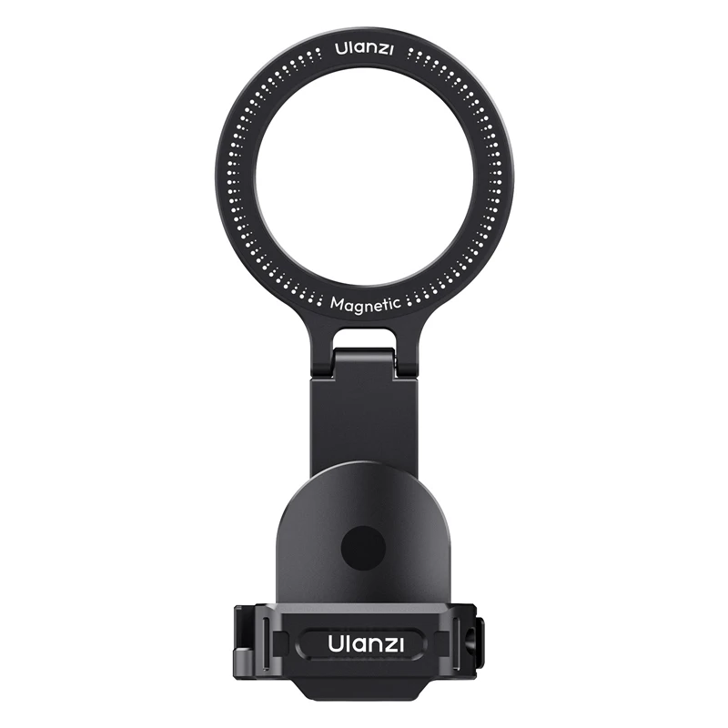 

Ulanzi PMO1 Pocket 3 Magnetic Expansion Adapter with Cold Shoe for Action Camera Smartphone Holder Travel Livestreaming Vlog