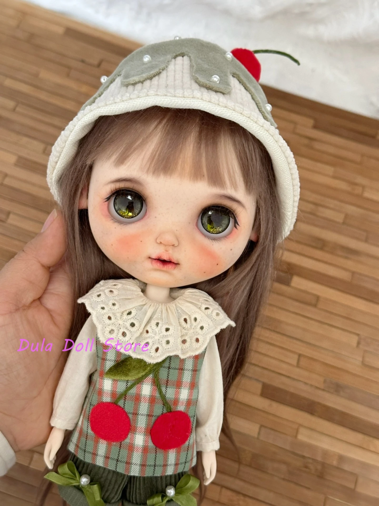 Dula Doll Clothes Dress Matcha Pie skirt  Blythe ob24 ob22 Azone Licca ICY JerryB 1/6 6 points Bjd Doll Accessories