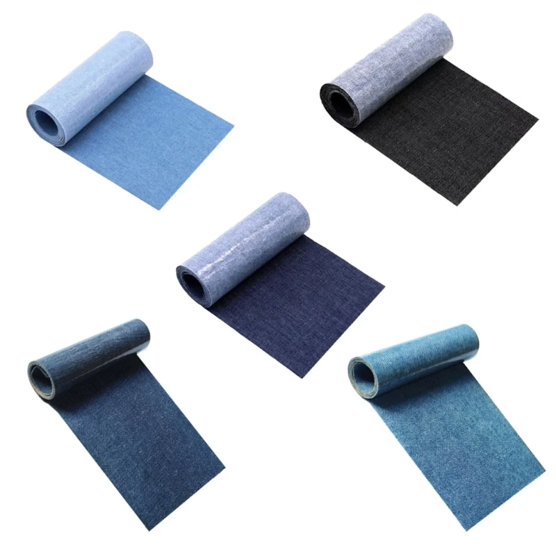 Hierro adaptable en etiqueta engomada tela los pantalones vaqueros para proyecto elaboración a mano