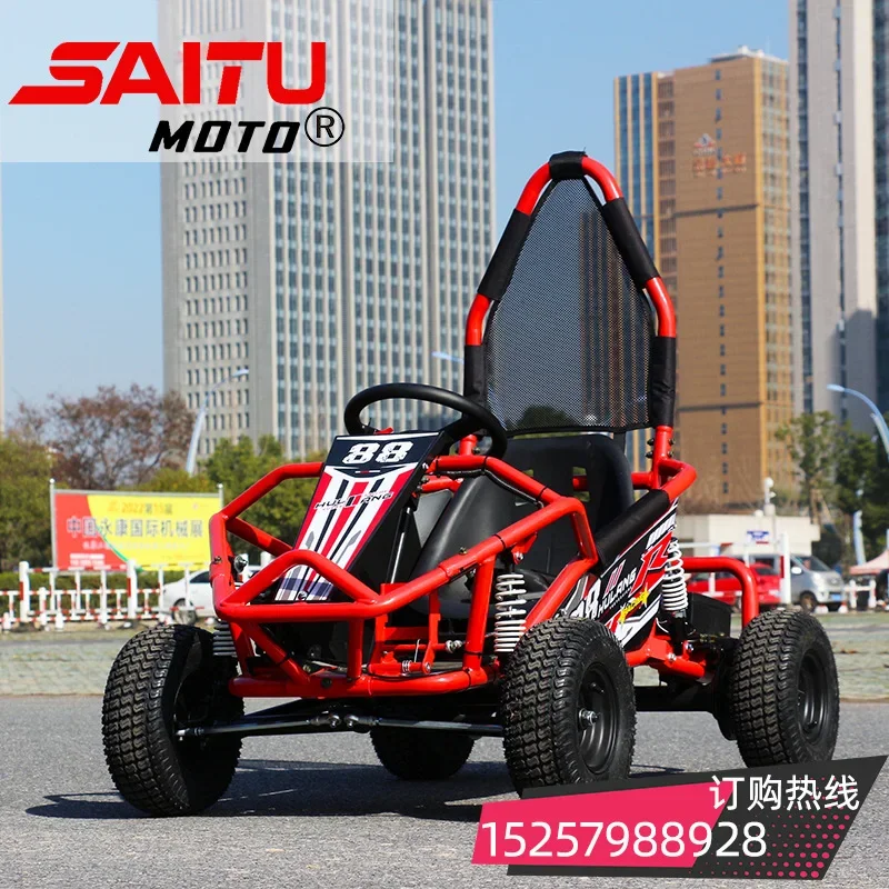 500W48V20A Electric Kart Children's Beach Car Four-wheel Off-road Motorcycle Internet Celebrity Single All-terrain Vehicle