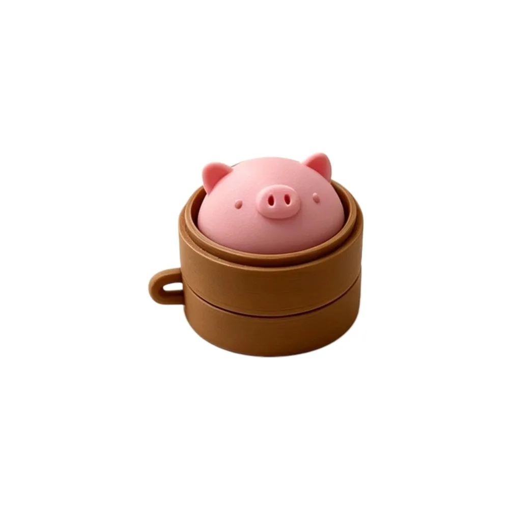Funny Food Shape Toast Keyboard Clicker Squeeze Finger Press Dessert Cheese Keyboard 3D Printed Cartoon Mini Mechanical Keyboard