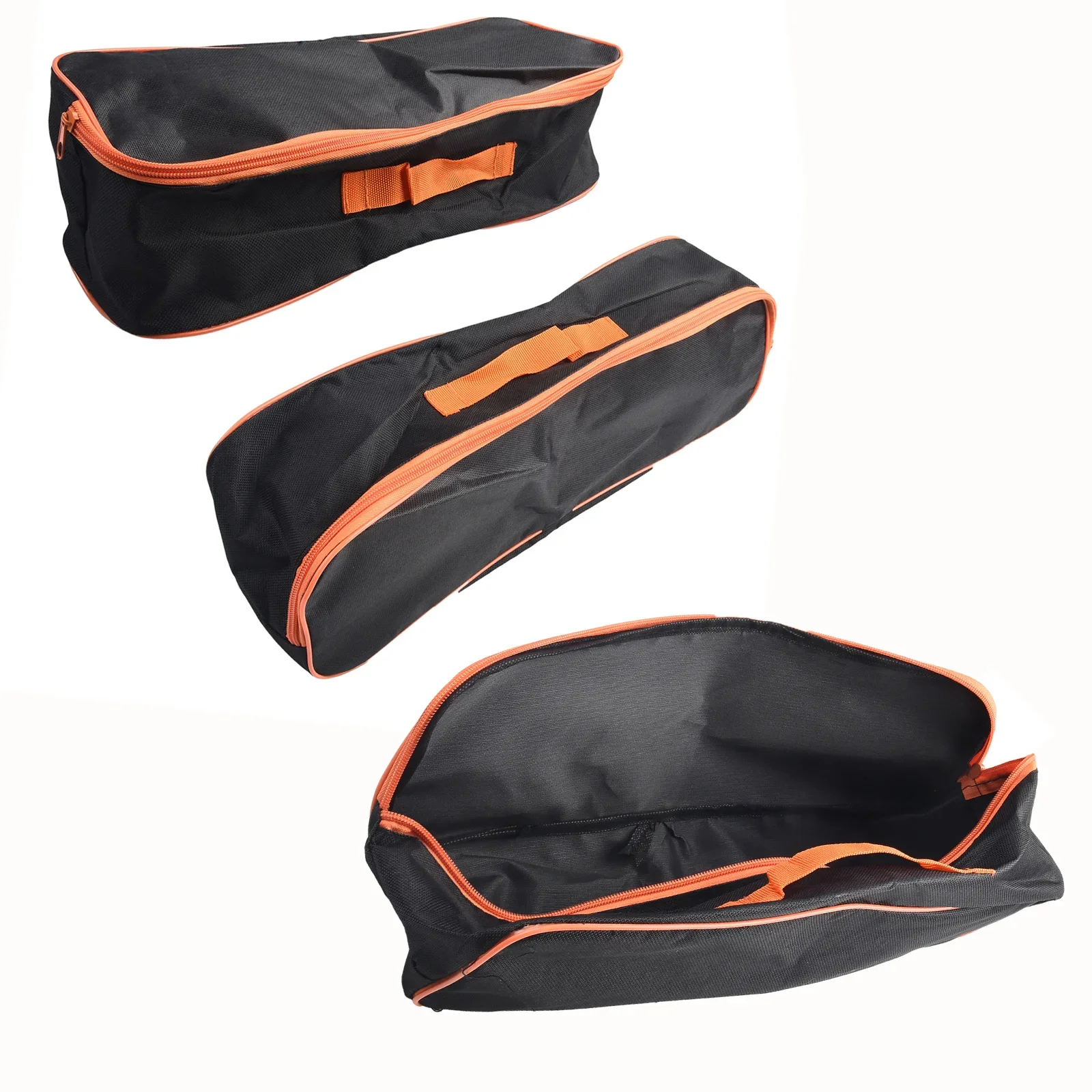 Wear Resistant Chain Closure Carry Pouch Set Of 3 With Handle For Vacuum Cleaner Tool And Accessory Organization
