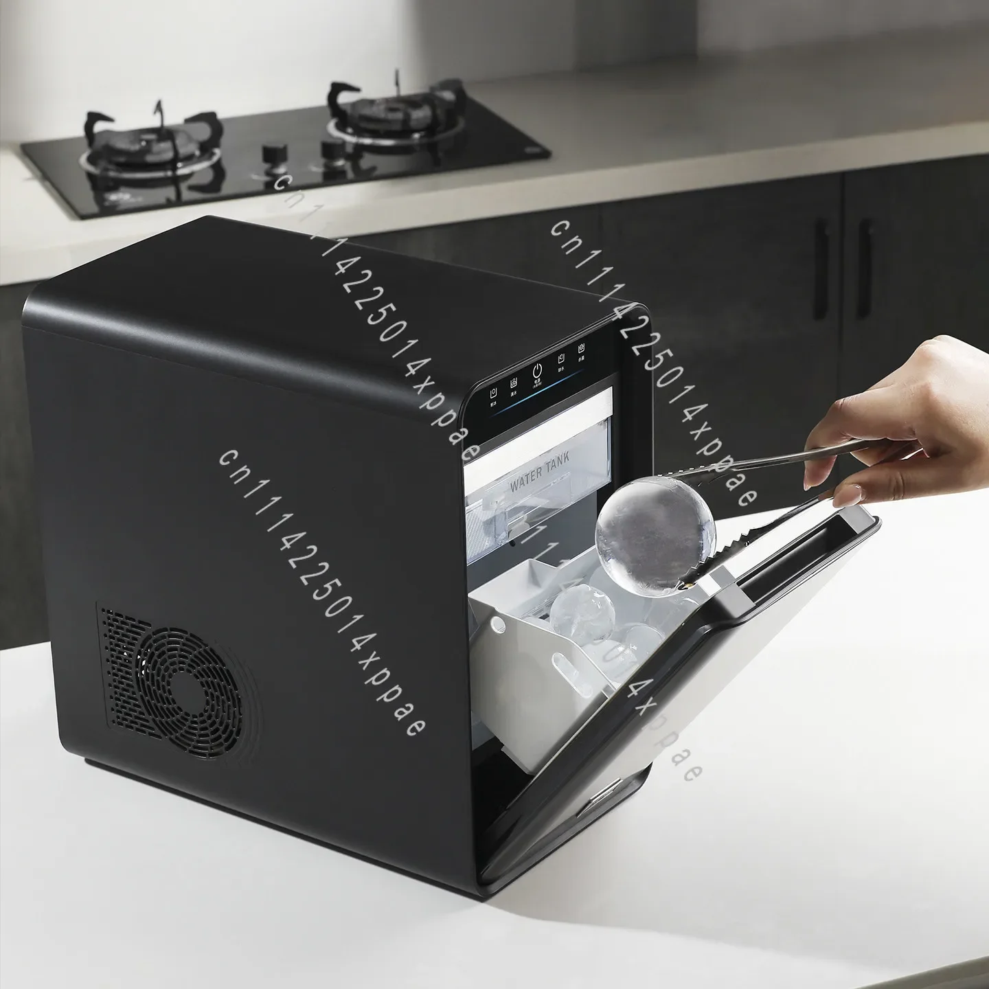 Home Commercial Office Ice Hockey Machine Full Transparent Spherical Ice Machine Pro