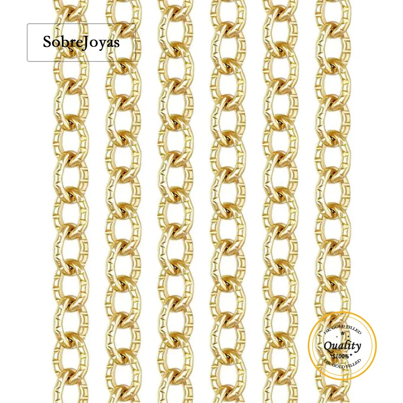 

Ожерелье из 14-каратного золота с рисунком кабеля 1,8 мм - минималистичная цепочка «сделай сам» из золотых украшений