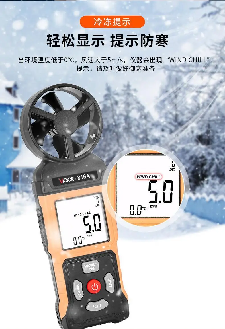 Utility VC3123 Digital Megohmmeter 4‑Gear 2500V Insulation Resistance Tester Electrician Test