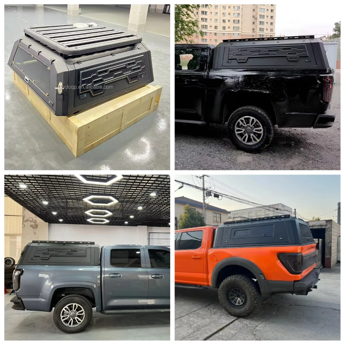 

Trucks Hardtop Topper Lightweight Aluminum High Cover for F-150 BT50 Mitsubishi Triton L200