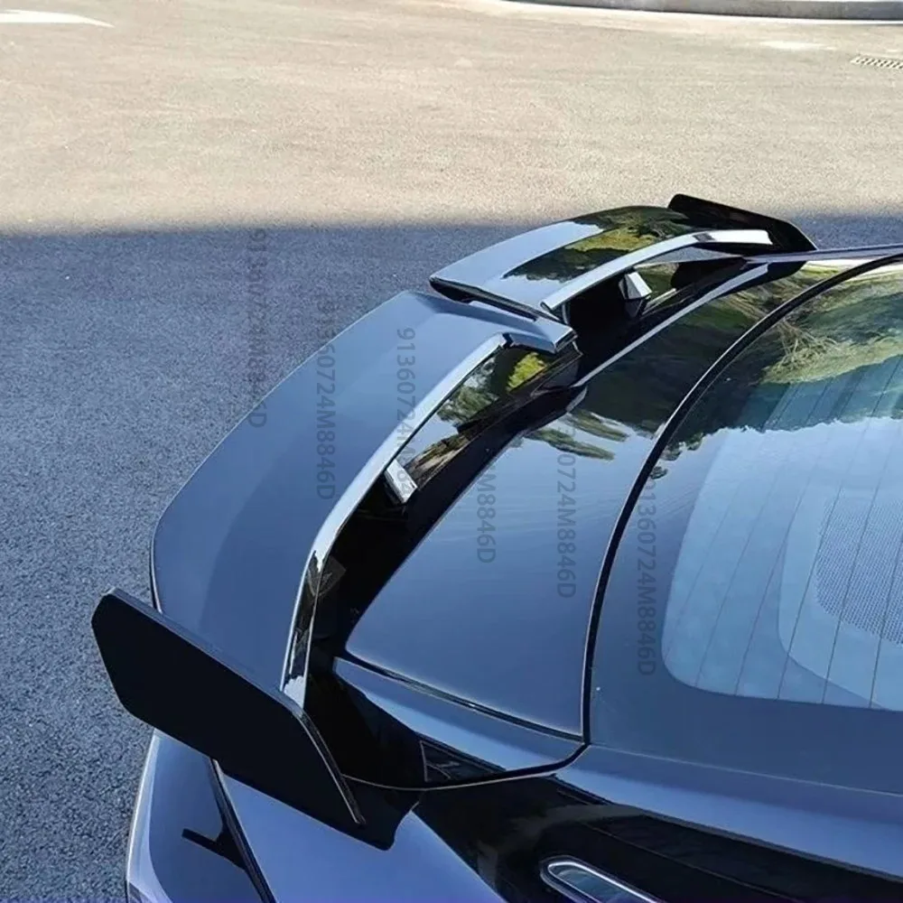 

GTR Style Rear Spoiler for Cars,Aerodynamic ABS Plastic Tail Wing with Carbon Fiber Look,Universal Fit for Sedan SUV Hatchback