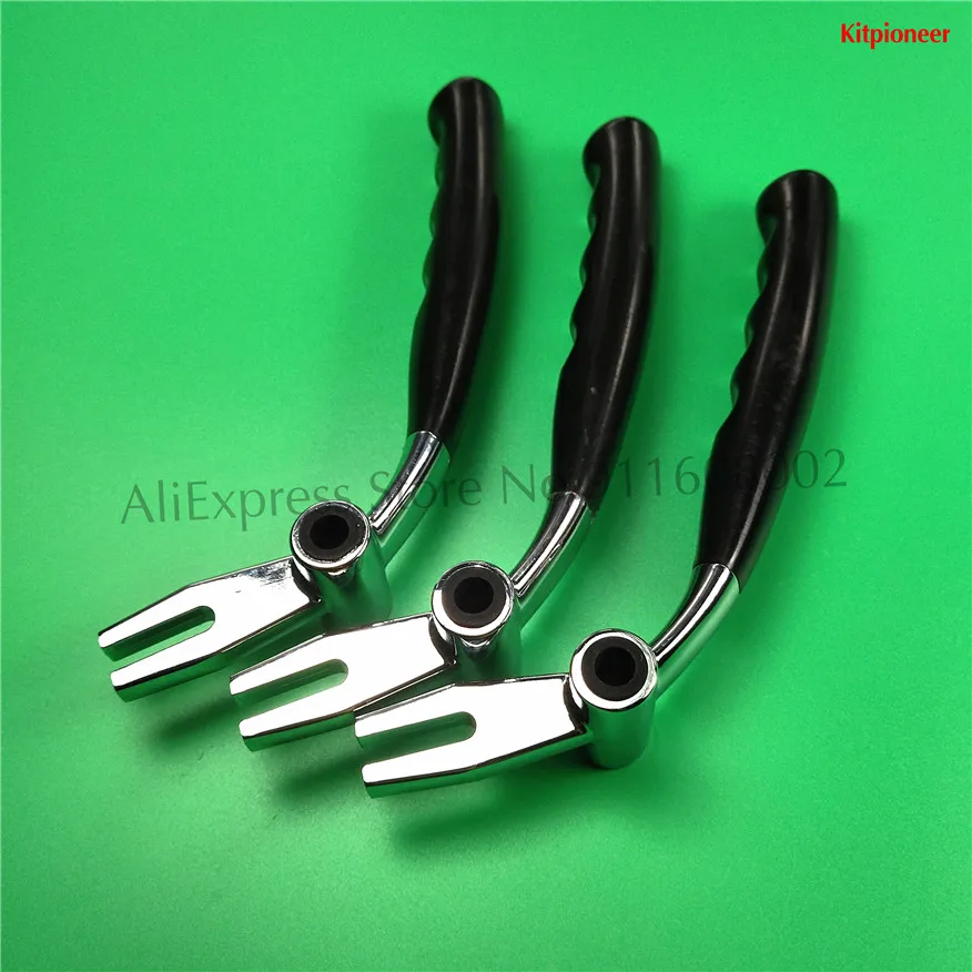 3 In 1 Curving Hand Grips New Metal Handle Spare Parts Of Soft Serve Ice Cream Machines Ergonomics Design Fittings