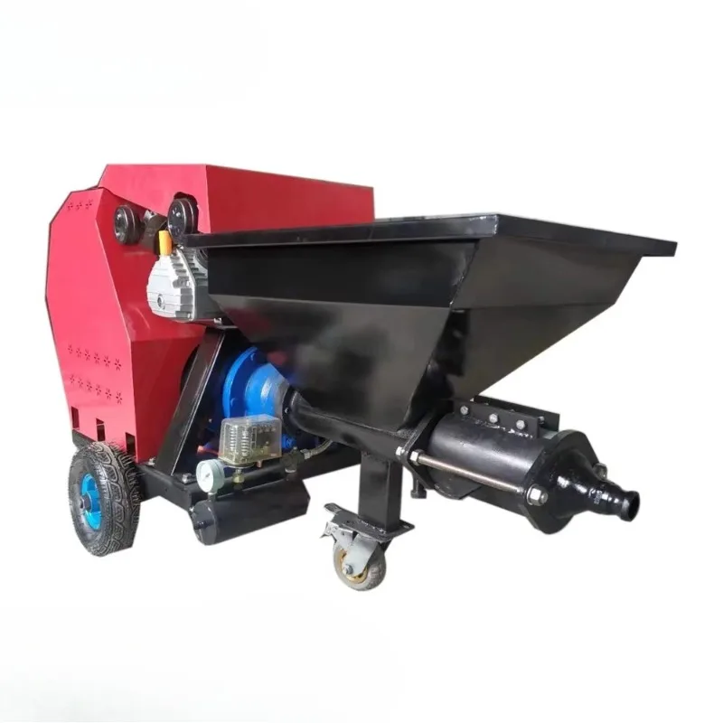 318 Mini Electric Wall Cement Mortar Spraying Plaster Machine with 10meter Hose