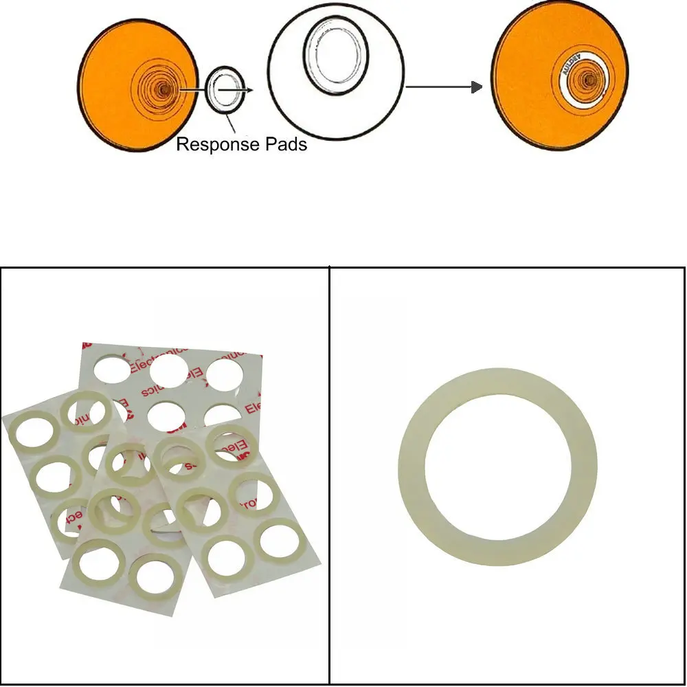 توصية وتحليل لمنتج YoYo Silicone Pad Original Throw Pad Slim Type 19mm OD Fit YYF YYJ (حزمة 50/100)