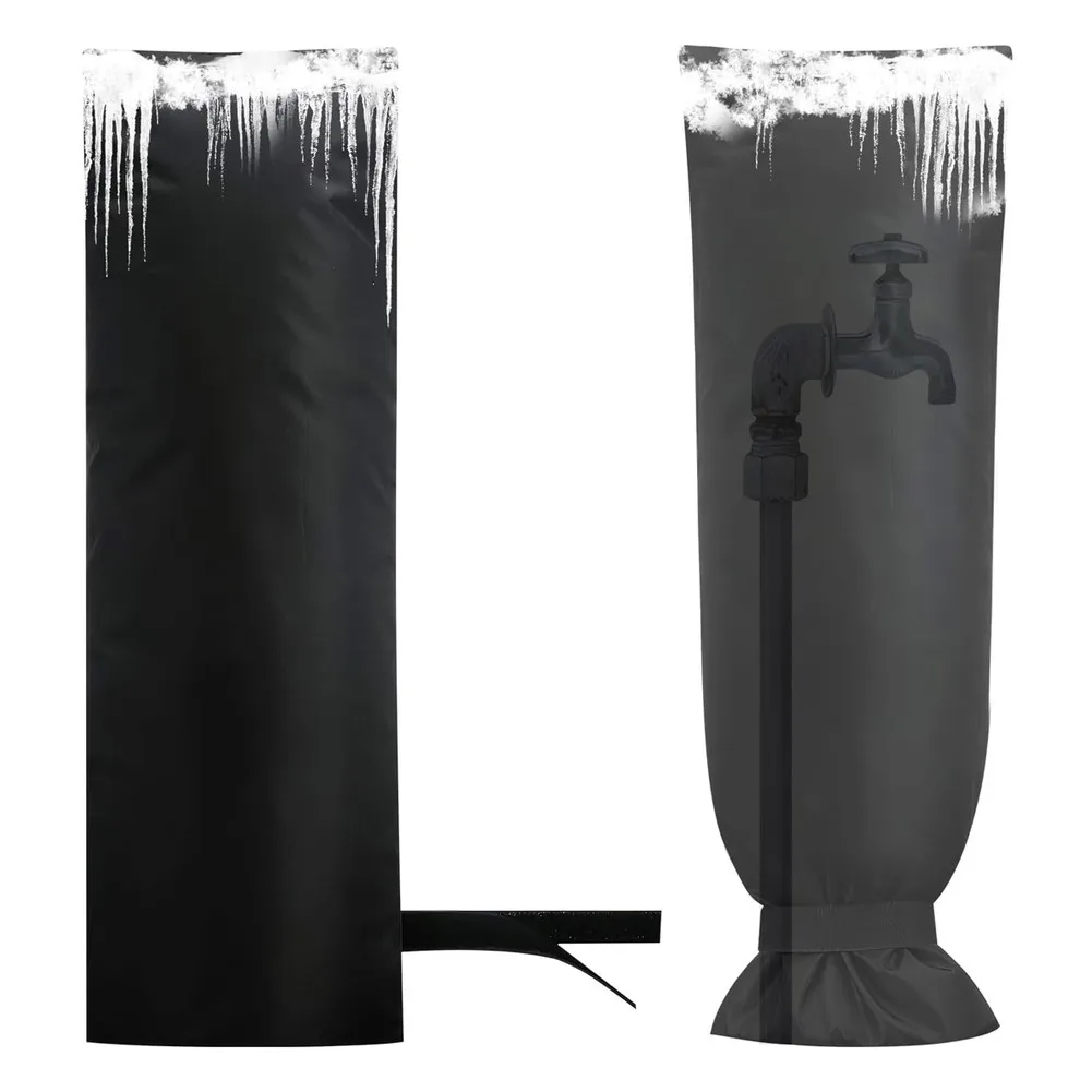 

1PC Anti-freeze Cover 37*70cm Winter Outdoor Faucet Insulation Cover: Waterproof & Antifreeze Oxford Cloth Protection Covers