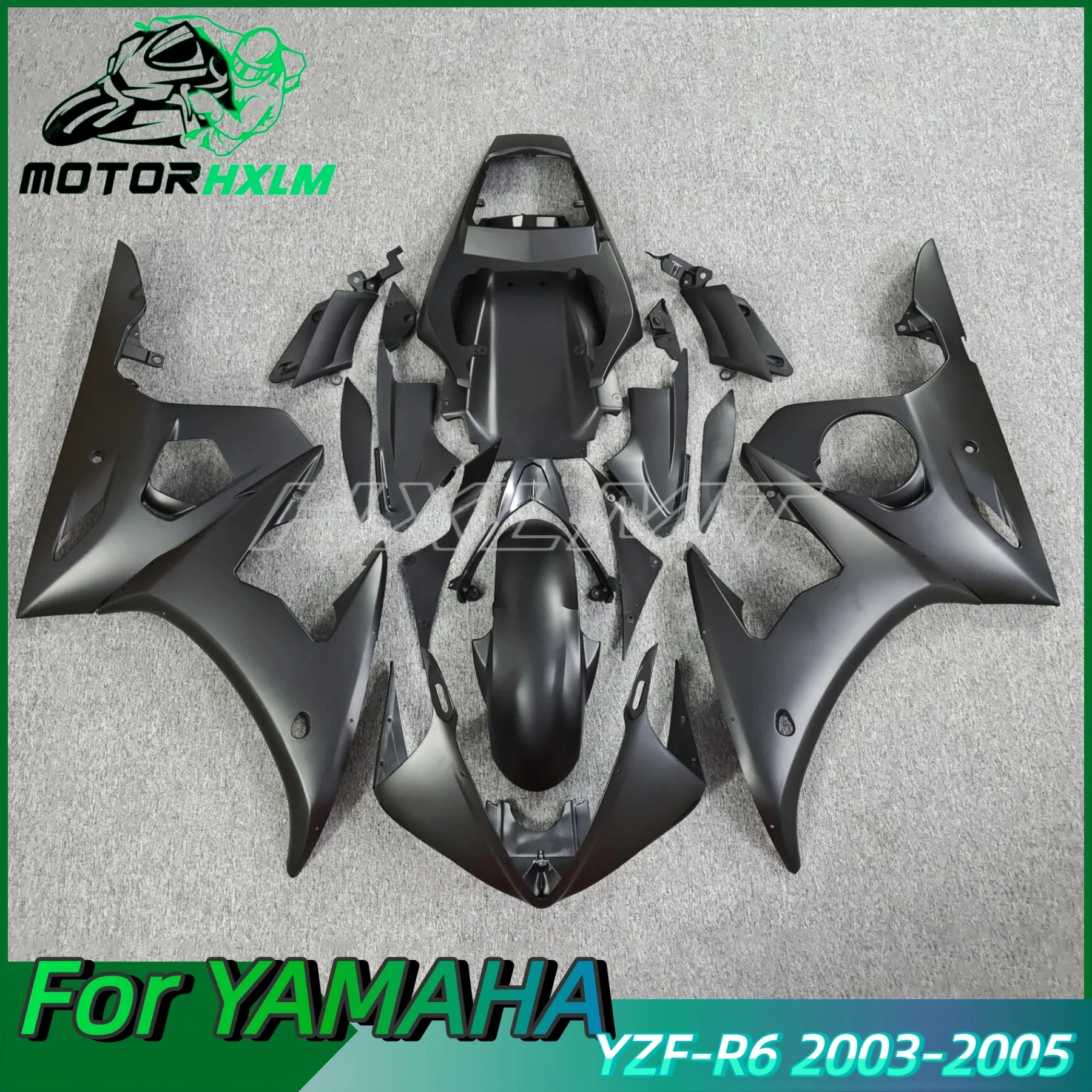 The ABS Perfect Fit Fairing Kit for YAMAHA R6 03 04 05 Injection Plastic Full Body Bike Cowling Fairings R6 2003 2004 2005