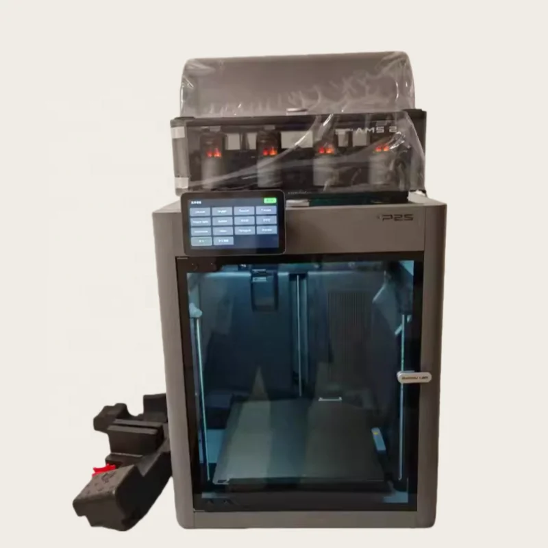 

P2s Combo Automatic New PLA Fast Print Speed 600mm/s Desktop Closed Core FDM Multicolor 3D Printer Large Screen 1 Year WiFi/USB