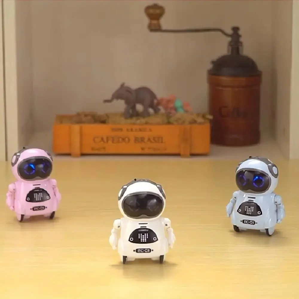 Riconoscimento vocale Robot tascabile Robot intelligente Canto Danza Parlante Robot interattivo Conto di storie Comunicazione Mini robot