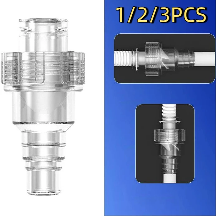 Central AC Air Conditioner Drain Hose Prevent Odor Reflux Non Return One Way Check Valve Condensate Drain Pipe Check Valve